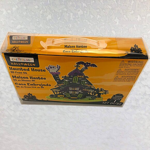 Creatology Rare Vintage Halloween Haunted House 3D Foam Kit with 127 pieces - Picture 3 of 4